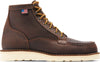 Danner Bull Run Moc Toe Brown 6" Steel Toe #15564 - Ironworkergear