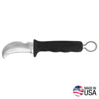 Klein 1570-3 Cable/Linemans Skinning Knife Hook Blade, Notch & Ring - Ironworkergear