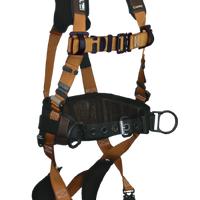 FallTech Advanced ComforTech® Gel 3D Construction Belted Full Body Harness #7083B - Ironworkergear