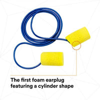 3M™ E-A-R™ Classic™ Corded Earplugs #311-1081 - Ironworkergear