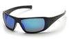 Pyramex Goliath Blue Lens Safety Glasses #SB5665D - Ironworkergear