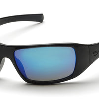 Pyramex Goliath Blue Lens Safety Glasses #SB5665D - Ironworkergear