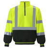 2W Class 3 Two-Tone Quarter Zip Sweatshirt - Ironworkergear