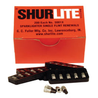 Shurlite Flint Replacement Packs- 1- Pack #3021X - Ironworkergear