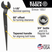 Klein Erection Wrench For 3/4 Soft(A302) Bolts #3222