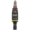 Klein 3-in-1 Impact Flip Socket, 1/4-Inch, 5/16-Inch, 5-Inch Length #32767 - Ironworkergear
