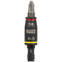 Klein 3-in-1 Impact Flip Socket, 1/4-Inch, 5/16-Inch, 5-Inch Length #32767 - Ironworkergear