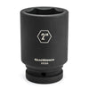 GearWrench Impact Socket, 1 in Drive Size, 2-1/2 in Opening Size, 6-point, Standard Length - Ironworkergear