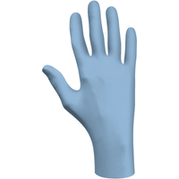 Showa Best Industrial Grade Disposable, Blue, Ambidextrous, Nitrile Gloves #7005