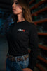 Women's FR 3-Button Henley - Black - Ironworkergear