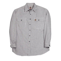 Big Bill Hickory Stripe Long-Sleeve Shirt - Ironworkergear