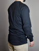 FR 3-Button Henley Shirt - Black - Ironworkergear