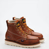 Thorogood Women’s American Heritage – 6″ Tobacco Moc Soft Toe – MAXWear Wedge #514-4200 - Ironworkergear