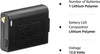 Coast FL Lithium Polymer Rechargeable Battery Pack for FL75R LED Headlamps - Ironworkergear