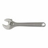 Proto 12" Adjustable Wrench, 1 1/2" opening, Satin Finish