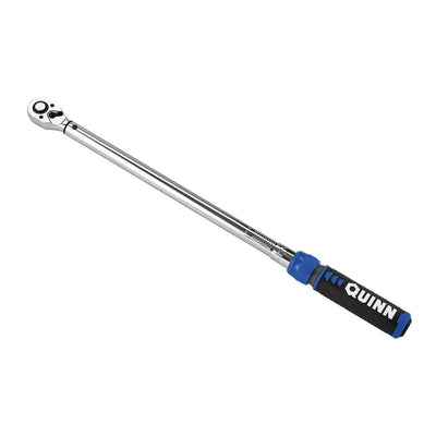 QUINN 1/2 in. Drive, 50 to 250 ft-lb Click Torque Wrench - Ironworkergear