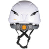 Klein  Safety Helmet, Type-2, Vented Class C, with Rechargeable Headlamp - Ironworkergear