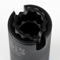 Klein 3-in-1 Slotted Impact Socket, 12-Point, 3/4 and 9/16-Inch #66031 - Ironworkergear