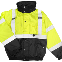Kishigo Hi-Vis Ripstop Bomber Jacket #JS130 - Ironworkergear