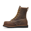 Thorogood American Heritage – 8″ Trail Crazy Horse Black Heel Safety Toe – Moc Toe MAXWear Wedge #804-4235