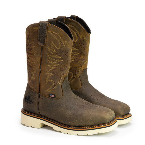 Thorogood American Heritage Square Toe Wellington- 11″ Steel Toe 804-4