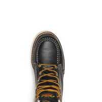 Throrgood Black 6 Moc Safety Steel Toe Work Boot #804-6201 - Ironworkergear
