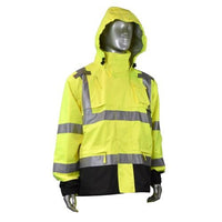 Radians Heavy Duty Rip Stop Waterproof Rain Jacket #RW32-3Z1Y - Ironworkergear
