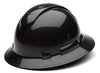 Pyramex Glossy Graphite Full Brim Hard Hat - Ironworkergear