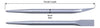 Ajax Rescue Tools 9118-PL 5/8 x 18 Pry Bar (Plated) #9118 - Ironworkergear