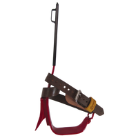 Bashlin Linemans Steel Alloy Climbers w/ Pads #BD16B-3N - Ironworkergear