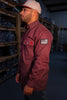 FR Pearl Snap Work Shirt - Rustline - With U.S Flag - Ironworkergear