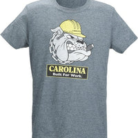 Carolina Bulldog T-Shirt, Light Blue AC204 - Ironworkergear