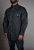 FR Pearl Snap Work Shirt - Reaper Black - Ironworkergear