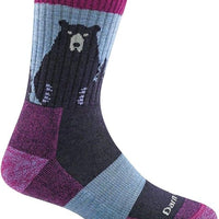Darn Tough Women's Bear Town Micro Crew Lightweight Hiking Sock - Ironworkergear