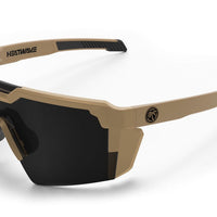 Heat Wave Future Tech Sunglasses : Desert Tan Frame Z87+ - HardHatGear