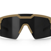 Heat Wave Future Tech Sunglasses : Desert Tan Frame Z87+ - HardHatGear