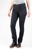 Dovetail Women's Workwear Maven Slim Heathered Black Denim - Ironworkergear