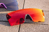 Heat Wave Lazer Face Sunglasses: FIRESTORM Z.87