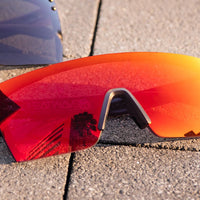 Heat Wave Lazer Face Sunglasses: FIRESTORM Z.87