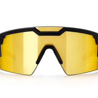 Heat Wave Future Tech Sunglasses: Gold Rush Z87+ - Ironworkergear