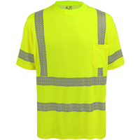 GGS FrogWear Class 3 HV Premium Self-Wicking Bamboo/Polyester Short-Sleeved Shirt - GLO-217