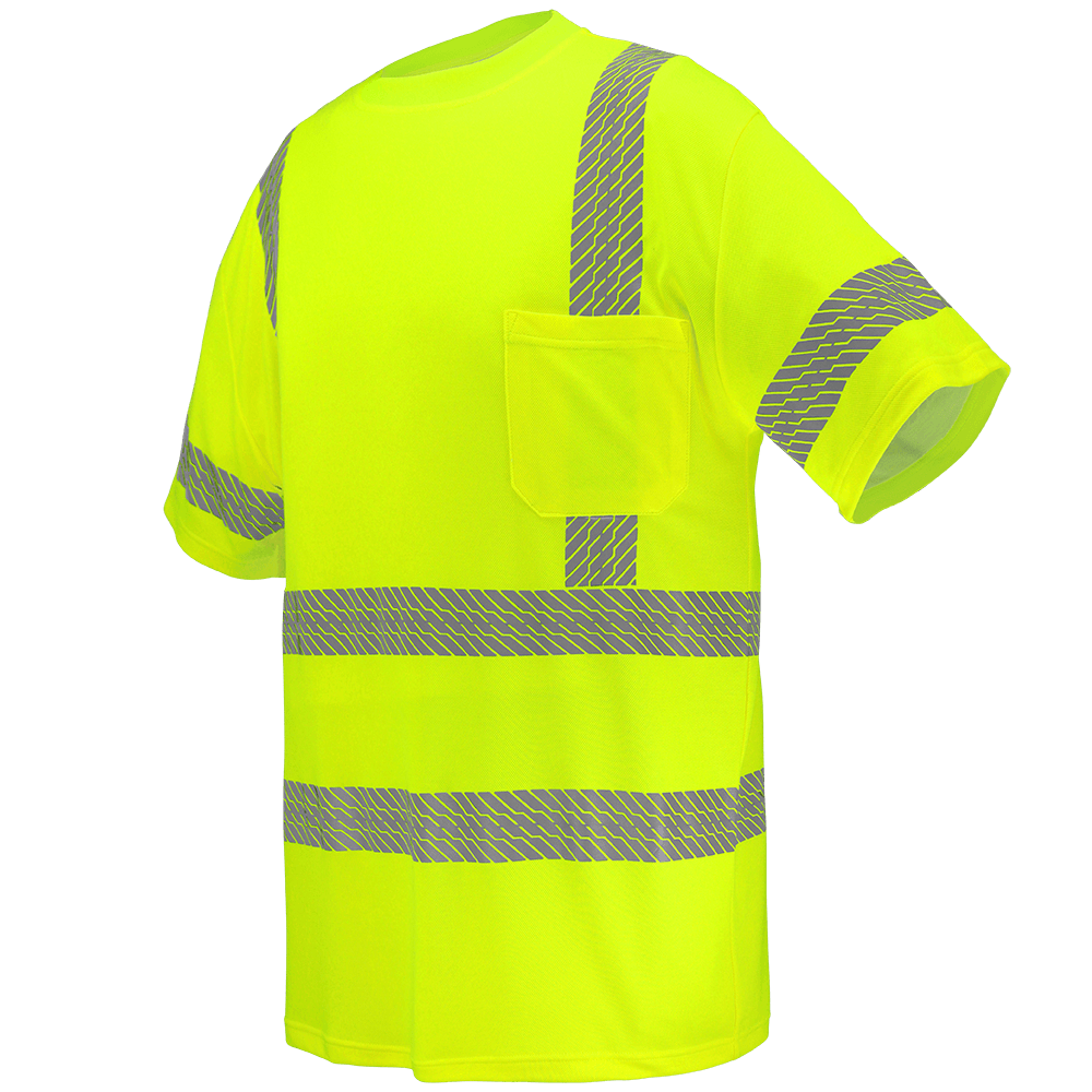 GGS FrogWear Class 3 HV Premium Self-Wicking Bamboo/Polyester Short-Sleeved Shirt - GLO-217