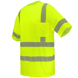 GGS FrogWear Class 3 HV Premium Self-Wicking Bamboo/Polyester Short-Sleeved Shirt - GLO-217