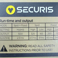 Securis Front Mount LED Light