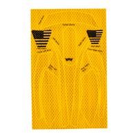 WaveCel T2+ Reflective Sticker Kit- White