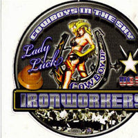 Lady Luck Truck Decal #BW-TD-LL - Ironworkergear