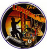 Lineman Premium Hard Hat Sticker #BW8 - Ironworkergear
