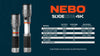 Nebo SLYDE KING 4K Flash Light