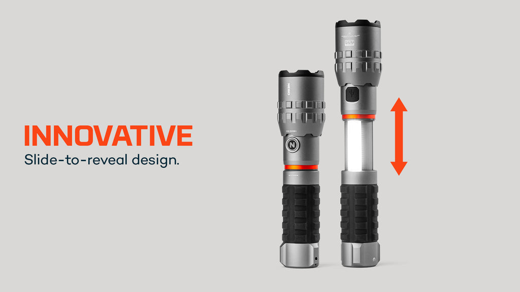 Nebo SLYDE KING 4K Flash Light