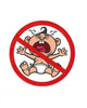 No Whiners/ No Cry Baby Hard Hat Sticker #S33 - Ironworkergear